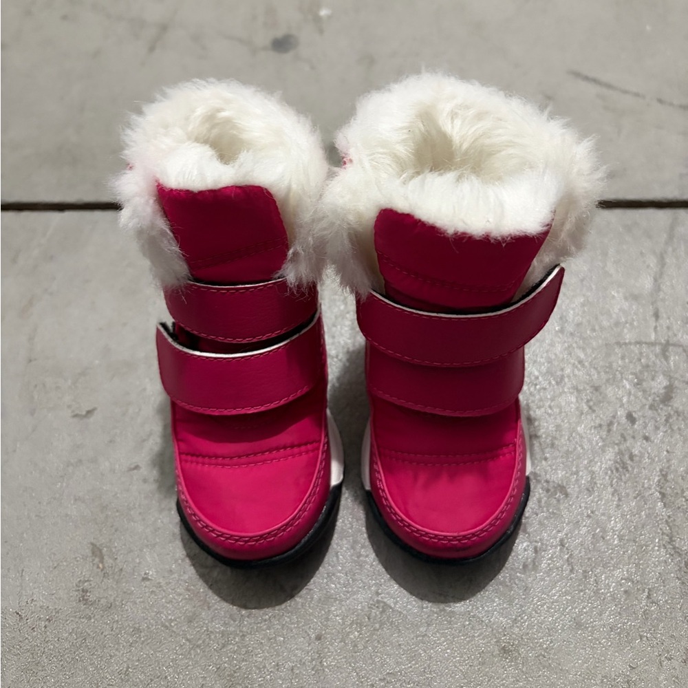 Sorel Whitney Strap Children's Boots - Pink
